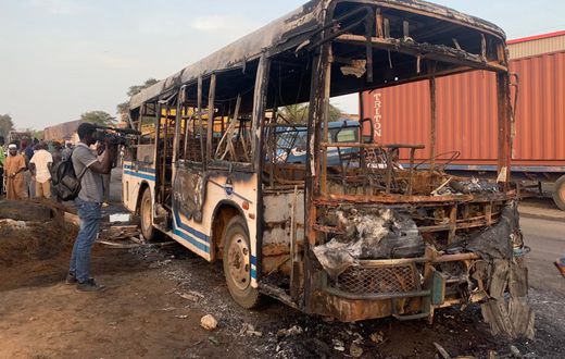 bus attaqué