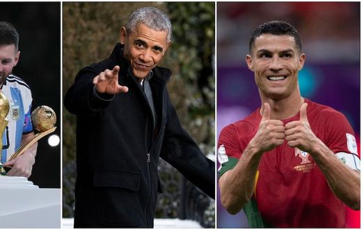 Barack Obama s'est exprimé sur le débat Messi vs Ronaldo. Photos de Cui Nan, Shawn Thew et Visionhaus. Source : Getty Images.