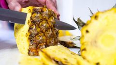Pineapple peels