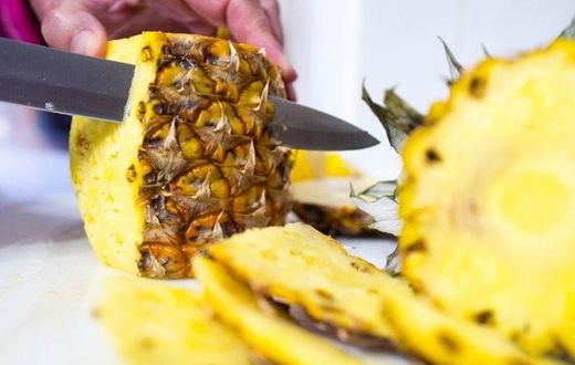 Pineapple peels