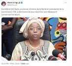 Démission Eva Marie Coll seck