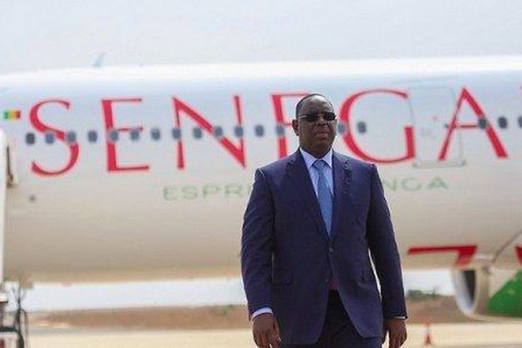 Macky Sall avion presidentiel