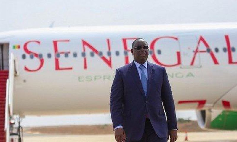 Macky Sall avion presidentiel