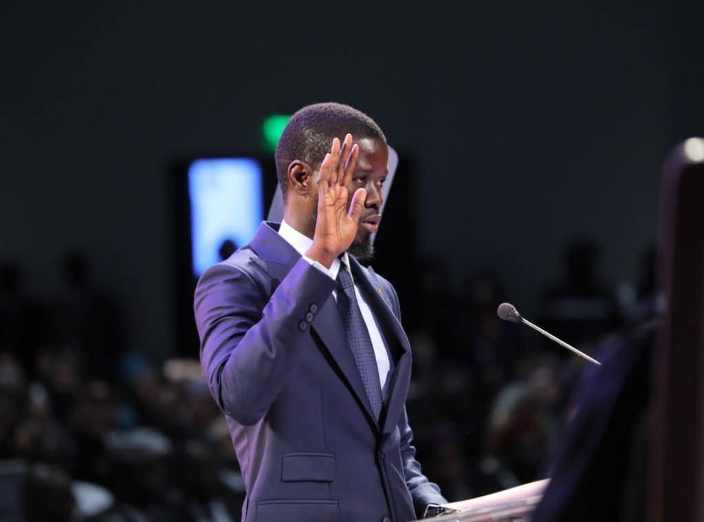 Bassirou Diomaye Faye Cérémonie de prestation serment