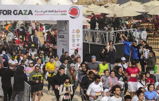 Égypte : "Run for Gaza", 10 000 coureurs unis pour la cause palestinienne