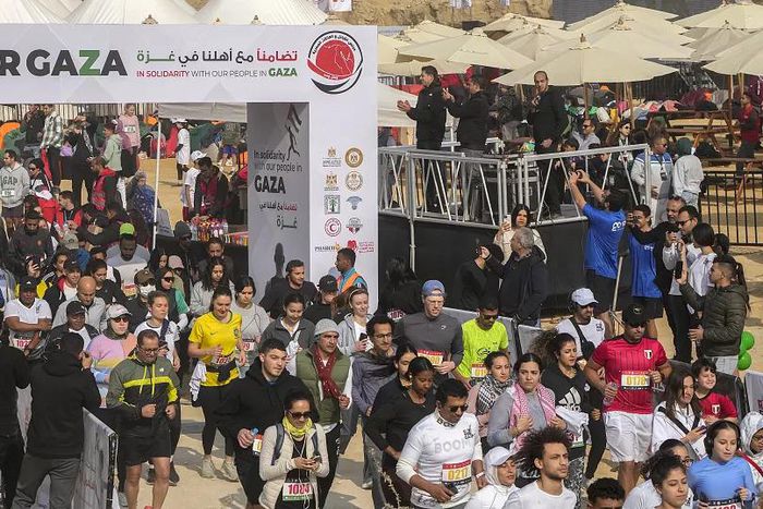 Égypte : "Run for Gaza", 10 000 coureurs unis pour la cause palestinienne