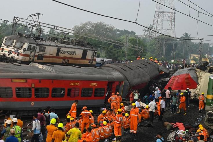Inde un accident ferroviaire fait 288 morts !