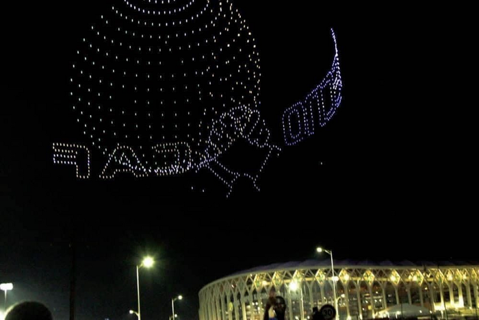 Can 2023 : spectacle de drones test pour la cérémonie d'ouverture