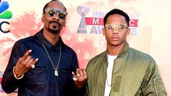 Snoop Dogg et son fils Cordell Broadus