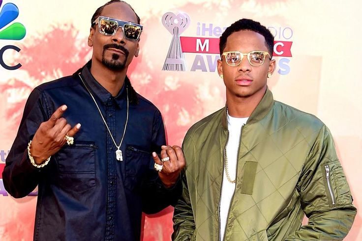 Snoop Dogg et son fils Cordell Broadus