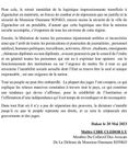 Déclaration Clédor Ly