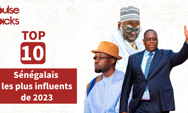 TOP 10 Personnalités les plus infulentes 2023