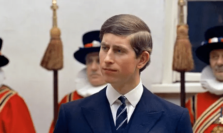 Le Prince Charles à l'université de Cambridge