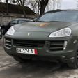 A Porsche Cayenne  retrofitted by Car4UkraineCar4Ukraine