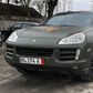 A Porsche Cayenne  retrofitted by Car4UkraineCar4Ukraine