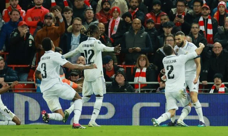 Le Réal Madrid a infligé une lourde correction [5-2] à Liverpool, mardi soir, en Ligue des Champions