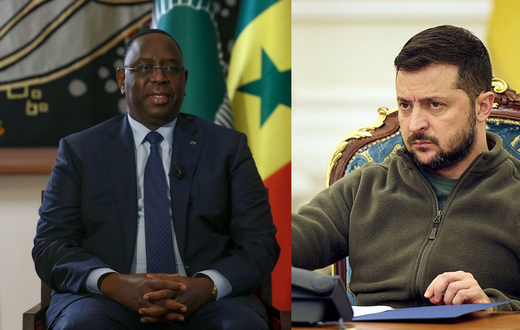 Zelensky montre la voie à Macky Sall