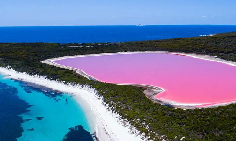 Lake Retba is also called Lac Rose [talkafrica]