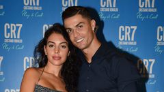 Cristiano Ronaldo et sa compagne Georgina Rodriguez