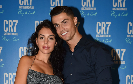 Cristiano Ronaldo et sa compagne Georgina Rodriguez