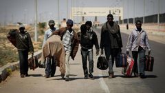 Migrants qui tentent de rejoindre les USA via le Nicaragua