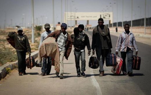 Migrants qui tentent de rejoindre les USA via le Nicaragua