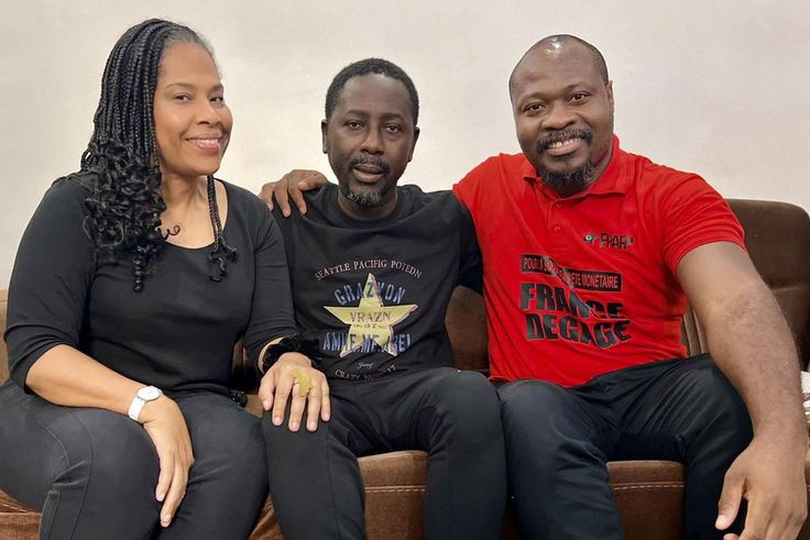 Natahalie Yamb et Guy Marius Sagna ont rendu visite au journaliste Pape Alé Niang après sa libération