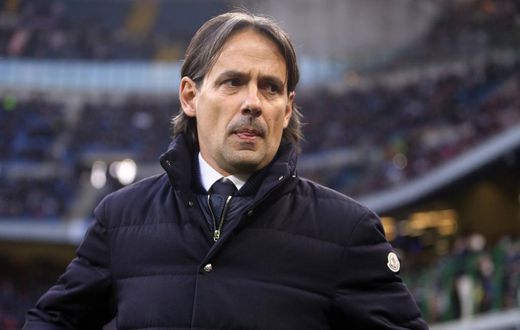 Inter Milan coach Simone Inzaghi