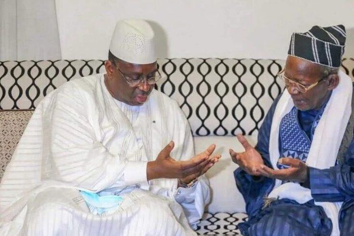 LE KHALIFE GÉNÉRAL MÉDINA BAYE REÇU PAR LE PRÉSIDENT MACKY SAL