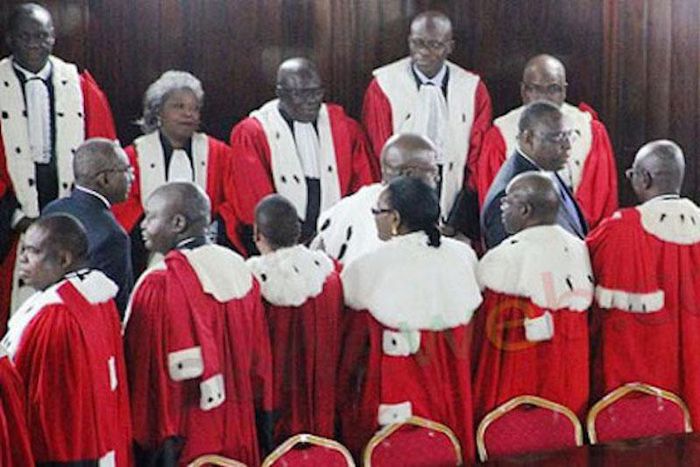 Les magistrats autour de Macky Sall
