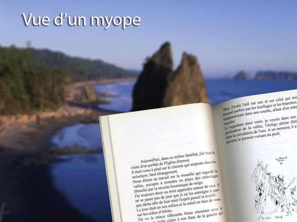 Vue d'un myope