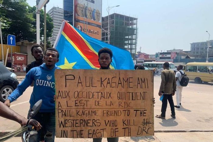 RDC manifestations anti-occidentales à Kinshasa