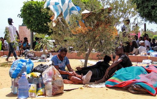 migrants subsahariens Sfax Tunisie
