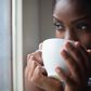 Black woman drinking tea [Stocksy]
