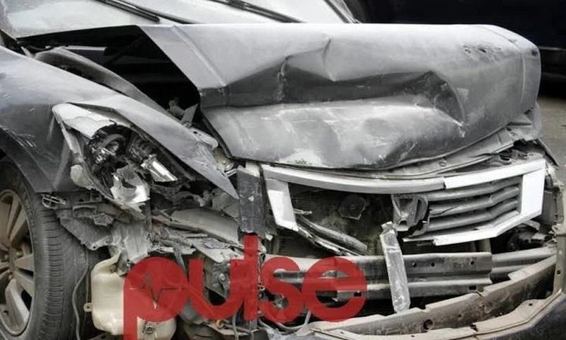 A Honda car involved in the accident (Pulse) (Illustration)