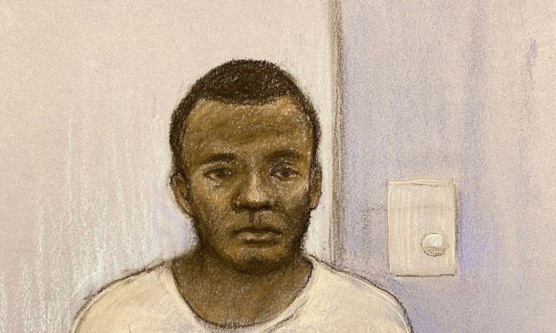 Ibrahima Bah lors de son procès Crédit  picture alliance Elizabeth Cook