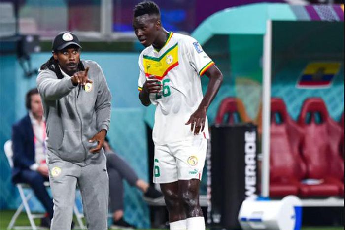 Pape Guèye et Aliou Cissé