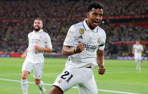 Rodrygo a été le bourreau d'Osasuna en finale de Coupe du Roi, samedi 9 mai 2023