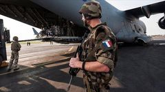 Retrait de l'armée française à Dakar
