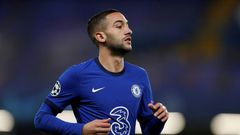 Chelsea's Moroccan midfielder Hakim Ziyech