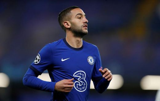 Chelsea's Moroccan midfielder Hakim Ziyech