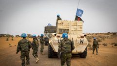 Casque bleu au Mali
