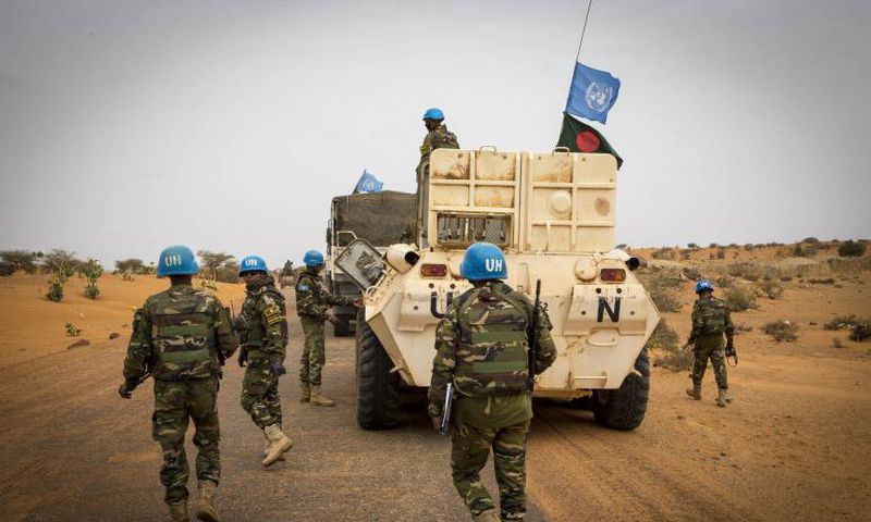 Casque bleu au Mali