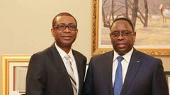 Youssou Ndour et Macky Sall