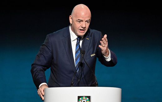 FIFA President Giovanni Infantino.