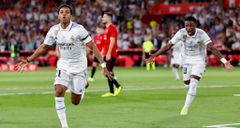Rodrigo et Vinicius avec le Real Madrid