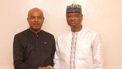 Bruno Derneville et Aliou Mamadou DIA