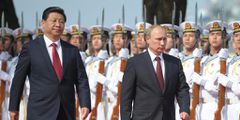 Le président chinois Xi Jinping et le président russe Vladimir Poutine à Shanghai en mai 2014. Reuters/Alexei Druzhinin/RIA Novosti/Kremlin