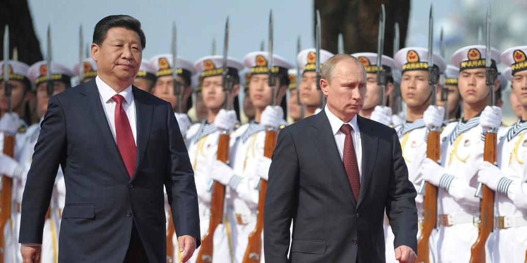 Le président chinois Xi Jinping et le président russe Vladimir Poutine à Shanghai en mai 2014. Reuters/Alexei Druzhinin/RIA Novosti/Kremlin