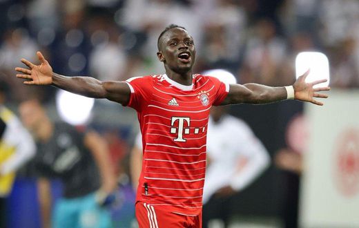 Sadio Mane opened his UCL account for Bayern
